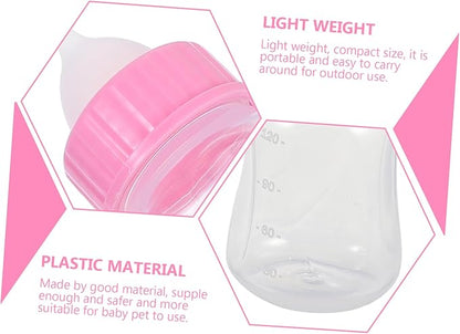 BESPORTBLE 2pcs Kitten Feeding Bottles Milk Bottle for Cats Puppy Feeder Kitten Feeder