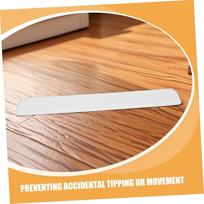 BESPORTBLE 2pcs Fence Skirt Board Doorway Ramp Safety Fixator for Stair Gate Pet Barrier Easy to Install Slip