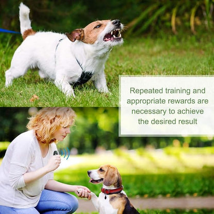 MODUS Ultrasonic Dog Barking Deterrent, 2-in-1 Dog Training and Bark Control Device, Anti-Barking Device,Stops Unwanted Actions: Barking, Leaping, Hostility.Indoor & Outdoor