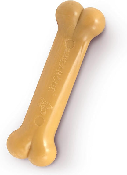 Nylabone Original Bone Power Chew Toy for Dogs, Durable & Tough Dog Toys for Aggressive Chewers, Peanut Butter Flavor, Small - Up to 25 lbs - Up to 25 Ibs, 1 Count