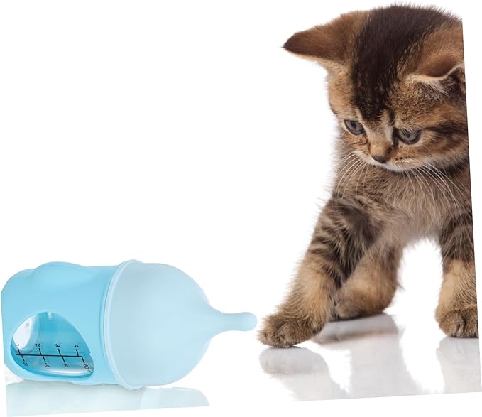 SUPVOX Safe Feeding for Pets Kitten and Puppy Nursing Bottle Portable Milk Feeder Scale Easy- Pet Nurser Bottle