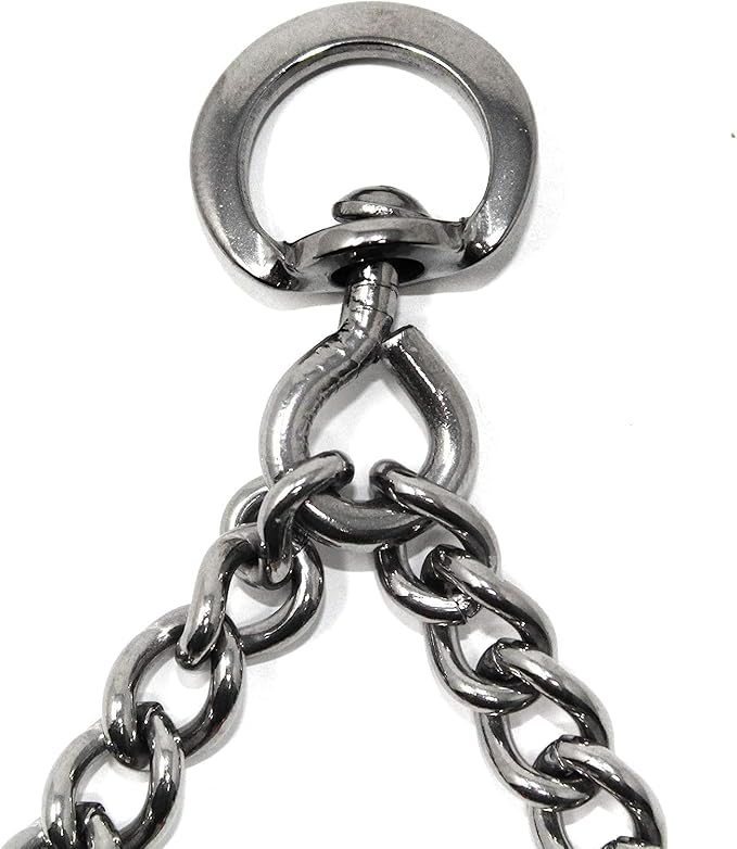 HS HERM. SPRENGER GERMANY Stainless Steel Prong Dog Training Collar with Swivel Ultra-Plus Pet Pinch Collar No-Pull Collar for Dogs Made in Germany 4mm x 25in Large