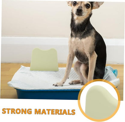 Milisten Indoor Dog Pee Station with Vent Holes Soft and Pee Pad Holder for Convenient Puppy Potty Training Compatible with Various Dog Toilets