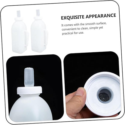 2pcs Calf Feeding Bottles Silicone Newborn Bottle for Dog Feeder for Puppy