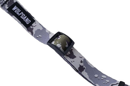 Wolfgang Heavy Duty Martingale Dog Collar with Quick Release Nylon Buckle for Walking & Training, Hideout Print, Medium
