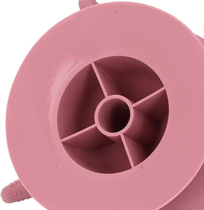 Silicone Puppy Milk Feeder 4 Nipples Small Puppy Nursing Station, Puppy Bottles Simulates Mother's Milk, Feeding Multiple Young Animals, Suitable for Pet Owners