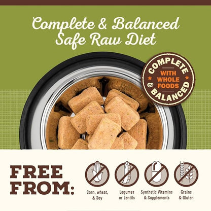 Primal Freeze Dried Raw Dog Food Nuggets, Lamb, Complete & Balanced Meal, Also Use as Topper or Treat, Premium, Healthy, Grain Free, High Protein Raw Dog Food, 5.5 oz