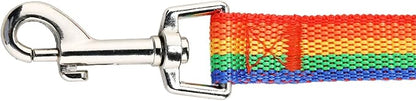 Hi Kiss Dog/Puppy Obedience Recall Training Agility Lead - 15ft 20ft 30ft 50ft 100ft Training Leash - Great for Training, Play, Camping, or Backyard (50 Feet, Rainbow)