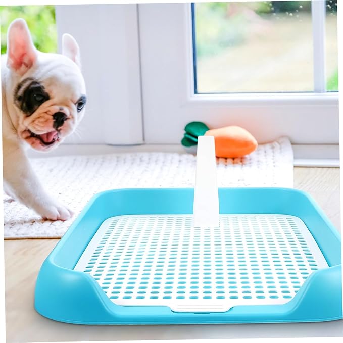 FRCOLOR Dog Toilet Puppy Potty Training Tray Pet Accessory Easy to Suitable for Small Medium Dogs