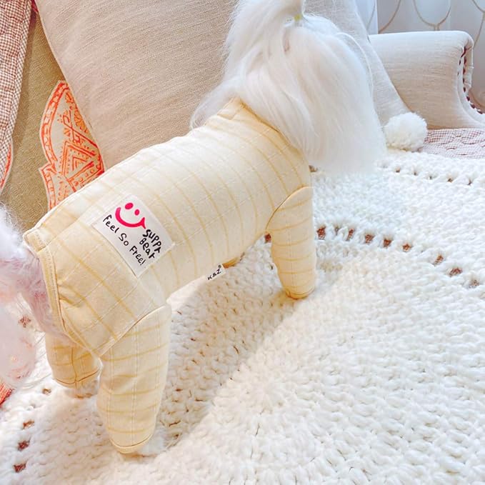 RSS Recovery Suit for Surgery - Dog Abdominal Wounds Bandages, Wound Protective Full Coverage Bodysuit for Female Dog, Prevent Licking (RSS08-Fpink-XS)