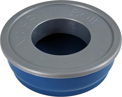 Petmate No Spill Bowl,Blue