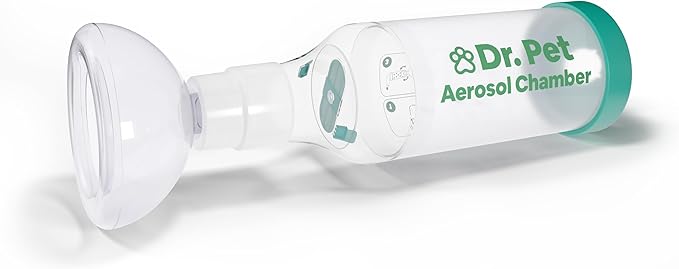 Dog Aerosol Chamber (3 Masks) – Canine Inhaler Spacer for Dogs – Includes 3 Masks to Fit All Dogs (Premium Quality)