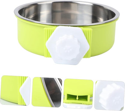 BESPORTBLE Pet Drinking Bowls Insulated Dog Water Bowl Portable Easy Stainless Steel Pet Feeder