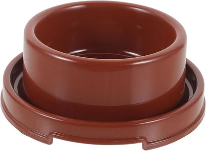 Colorful Round PET Bowl for Dogs and Cats Proof PP Material Fixed Non-Slip Dog Feeding Bowl 1.5L Water and Food Feeder for PET Supplies