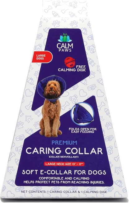 Calm Paws Dog Caring Collar W/Calming (Large)