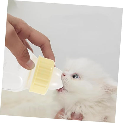 Toyvian Pet Nursing Bottle Kitten Feeding Milk Bottle Puppy for Nursing Small Cat Milk Reusable Pet Nurser Dog Accessories