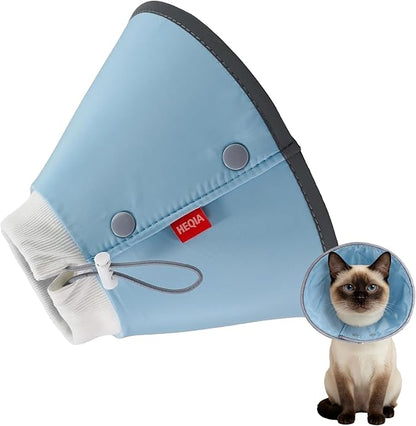 Soft Dog Cone for Small Dogs & Cats, Comfy Dogs Recovery Collar After Surgery, Adjustable E Collar Alternative to Stop Licking, Protective Pets Cones for Pup&Kitty, Comfortable Dog Cones