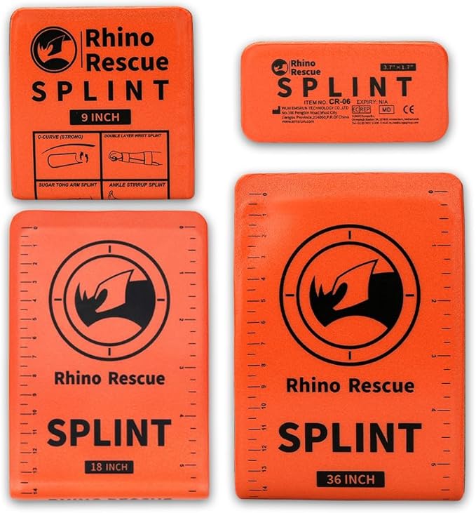 RHINO RESCUE bundle-Pet First Aid Kit, Emergency Medical Supplies for Dogs & Cats, Safety Essentials Pack with Thermometer+