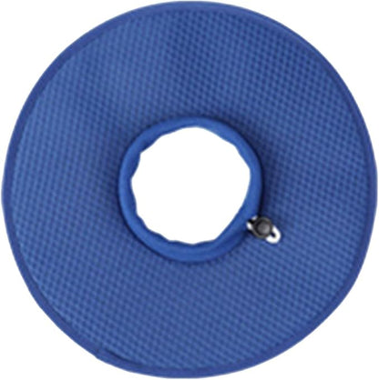 Dog Cone Collar, Multipurpose Breathable Mesh Comfortable Dog Recovery Elizabeth Collar, Soft Cone Collar Dog Neck Donut Cone Collar for Large Medium Small Dogs Cats Dark Blue(XL)