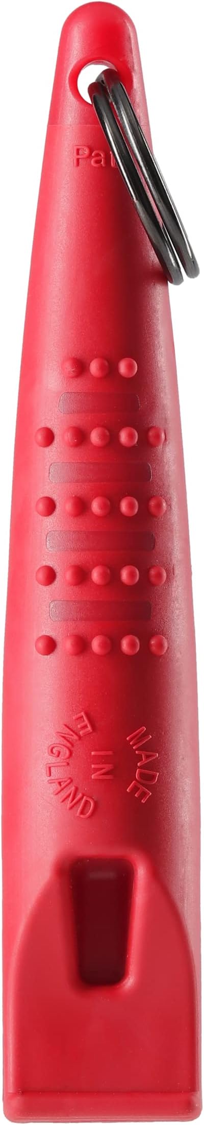 ACME Alpha 211.5 Professional Dog Training Whistle with Enhanced Ergonomic Grip. BPA-Free Plastic. 110 dBA. Long Range. Standardized Frequency. Weatherproof. Made in The UK (Carmine Red)