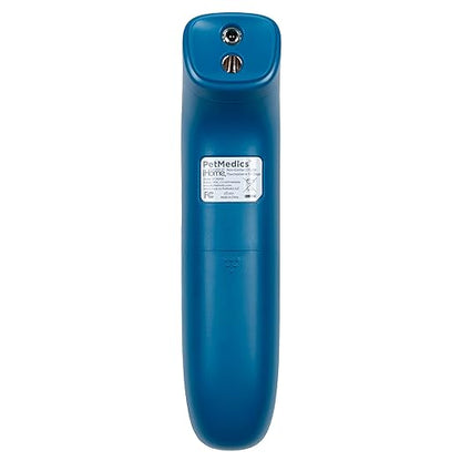 PetMedics by iHome Cat & Dog Thermometer for Pets Ear or Belly No Contact Scan - Large Number Digital Lit Display - Batteries Included - Canine and Pet Fever Detection