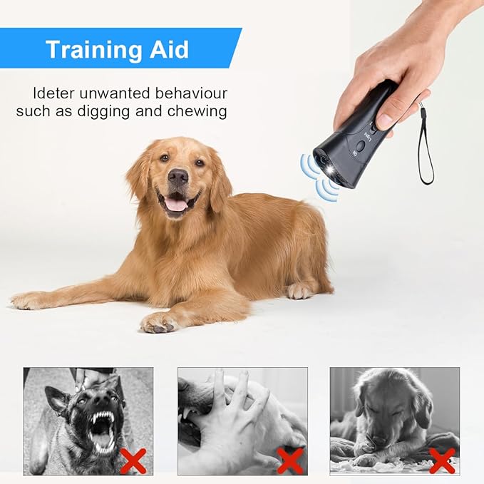 QZC Super Ultrasonic Dog Chaser,Training Dog Banish Dog Machine,Stop Animals Attacks Aggression