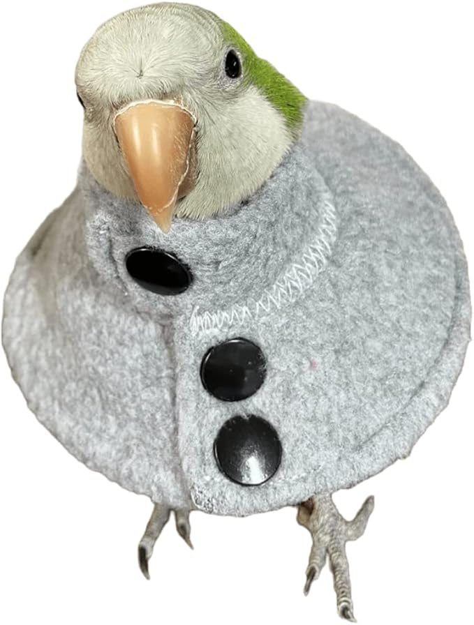 Adjustable Recovery Bird Cone Collar, Elizabeth Protective Collar, Safe and Practical Neck Sleeve for Preventing Bite and Licking Wound Healing with Snap Fastener Random Color(Small)