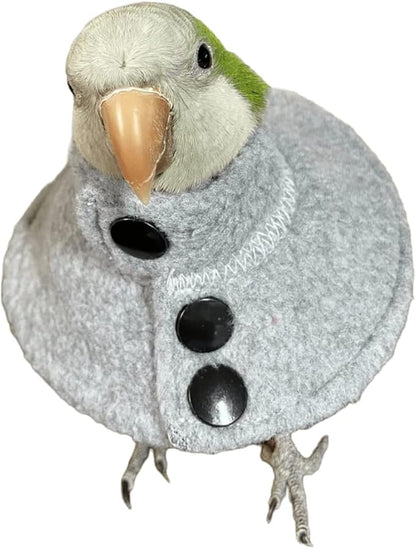 Adjustable Recovery Bird Cone Collar, Elizabeth Protective Collar, Safe and Practical Neck Sleeve for Preventing Bite and Licking Wound Healing with Snap Fastener Random Color (Large)