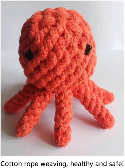Dog Toys Puppy Teething Chew Toys,Dog Rope Toys,Cat Chew Toys,Safe Braided Rabbit Toys Healthy Gift