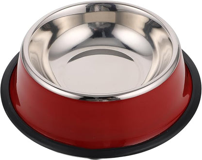 balacoo 7.08 Inch Non-Slip Eco-Friendly Pet Feeding Bowl Double Design for Dogs and Cats Stable Food and Water Dish Easy to Clean