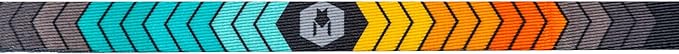 Wolfgang Heavy Duty Dog Leash, Pull-Tested for Walking & Training, ChevTech Print, Small