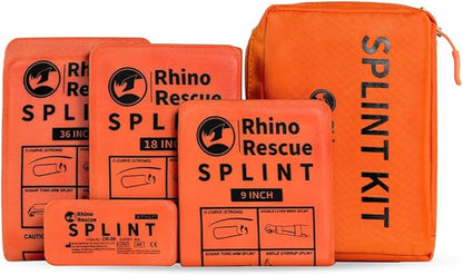 RHINO RESCUE bundle-Pet First Aid Kit, Emergency Medical Supplies for Dogs & Cats, Safety Essentials Pack with Thermometer+