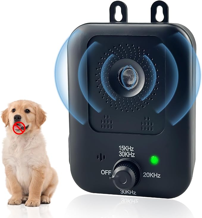 Anti Barking Devices Dog Barking Control Devices with 3 Modes Barking Deterrent Devices for Indoor and Outdoor Use Dog Behavior Training Barking Silencer Safe for Dogs and People