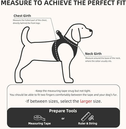 PUPTECK Adjustable Dog Harness Collar and Leash Set Step in No Pull Pet Harness for Small Medium Dogs Puppy and Cats Outdoor Walking Running, Checkered Black&White M