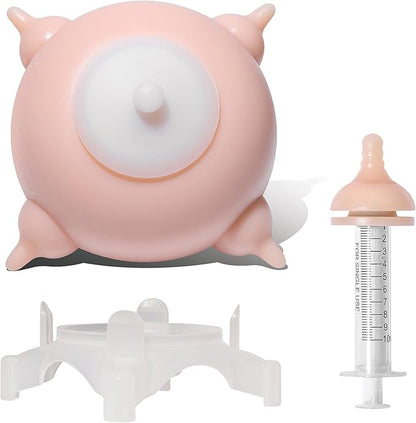 Doggiema Puppy Milk Feeder Nursing Station feeders for Multiple Puppies Milk replacer Dongdong pet L Size(Medium Dog)