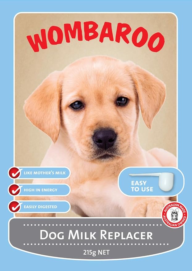 Wombaroo Dog Milk Replacer for Puppies - 7.5 Ounces (215 Grams)