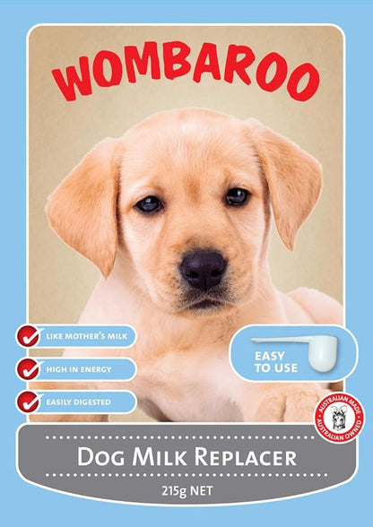 Wombaroo Dog Milk Replacer for Puppies - 7.5 Ounces (215 Grams)