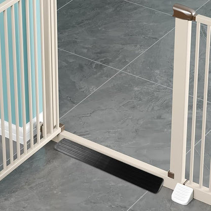 Support Feet for Baby Gate 2-Pack Kick Plate Accessories for Doorway Ramp Stair Safety Gate Protection Toddlers Pets
