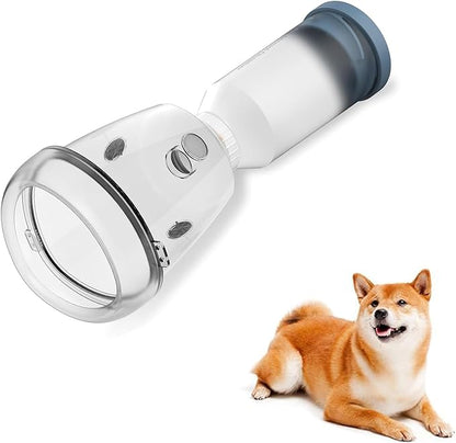 Dog Inhaler Spacer, for Medium Dogs, Pet Aerosol Chamber with Silicone Mask for First Aid at Home or Outdoors M