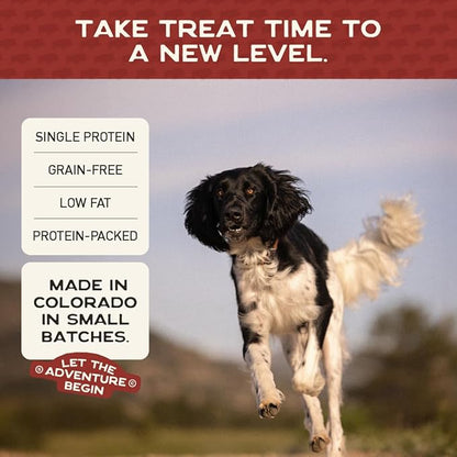 Smart Cookie All Natural Dog Treats - Wild Boar & Sweet Potato - Training Treats for Dogs with Allergies, Sensitive Stomachs - Soft Dog Treats, Chewy, Grain Free, Human-Grade, Made in USA - 5oz Bag