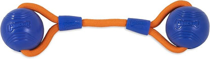 Chuckit! Crunch Ball Dog Toy, Medium, Duo Tug, for All Breed Sizes