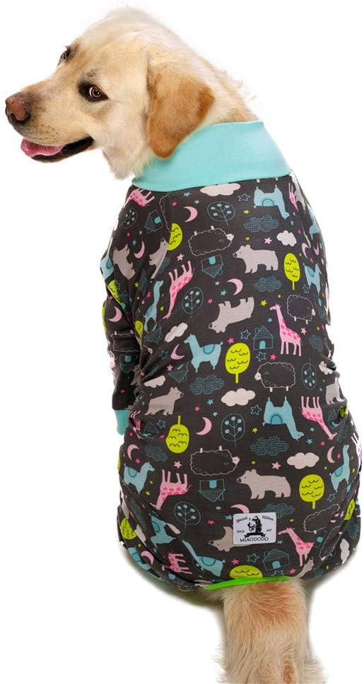 Surgery Recovery Suit Female Male for Dogs After Surgery Medium Large Dogs Onesie,Lightweight Dog Recovery Suit for Shedding Prevent Licking Surgical Wound,Dog Pajamas Pjs,Full Belly