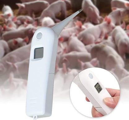 Veterinary Thermometer Instant Digital Pet Thermometer for Pigs Horses Dogs