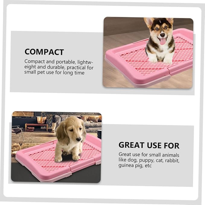 Mipcase Household Puppy Tray Thickened Dog Training Accessory Easy Pet Supply for Indoor Potty Use Design for Animals Odor