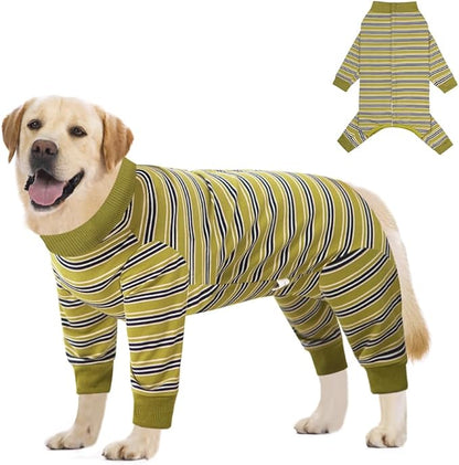 FEimaX Dog Recovery Suit After Surgery, Pet Abdominal Wounds Post Surgical Shirt for Dogs Cats, Puppy Spay Neuter Prevent Licking Onesie Alternative Bandages E-Collar & Cone