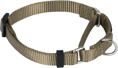 Hyhug Martingale Collar for Dogs Small Green |Escape - Proof Heavy Duty Nylon Durable No Buckle, Ideal for Training & Daily Walks