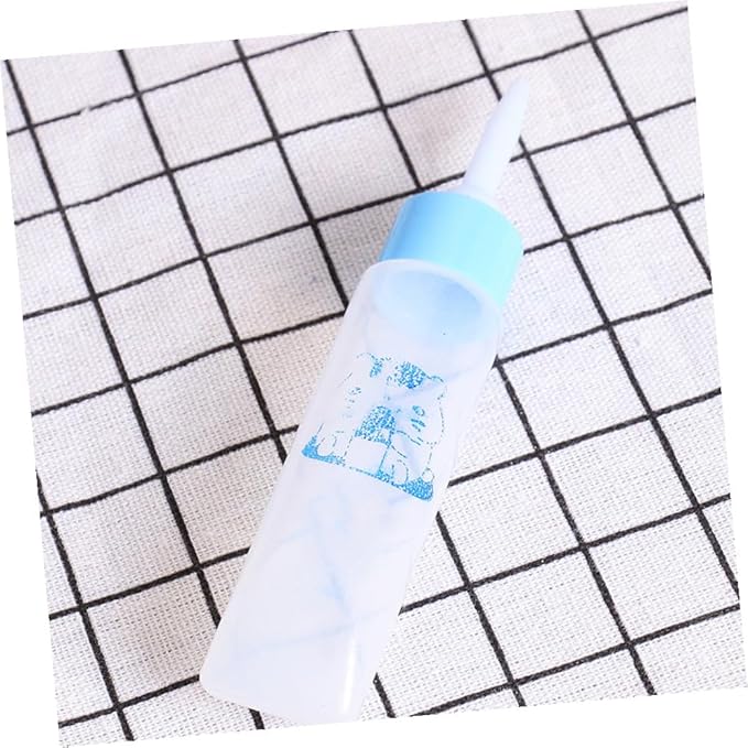 Toddmomy 2pcs Pet Nursing Bottles for Animals Food-Grade Hamster Feeders with Scale Design Portable Milk Feeders for Kittens Puppies and Pets