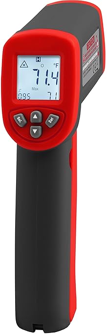 Triplett IRT227 12:1 Single Input Type K/J Thermometer with Certificate of Calibration to NIST, -58 to 1112°F (-50 to 600°C)