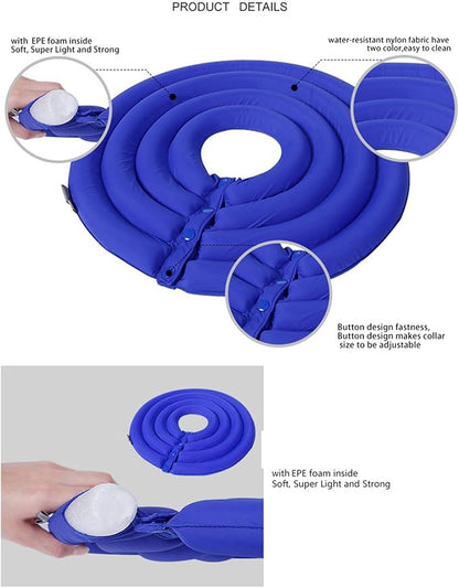 Recovery Cone for Pet Kitten Small to Large Dogs Recovery Collar Cone Neck Collar with Sticker