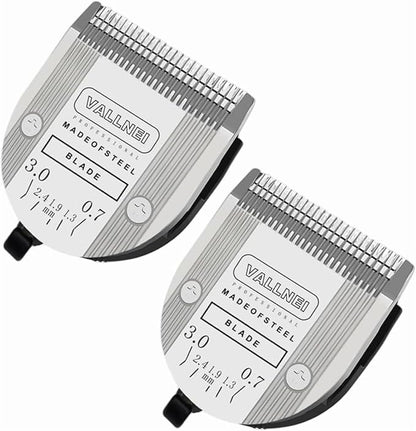 5-in-1 Replacement Clipper Blade, Detachable & Adjustable Dog Grooming Blade Compatible with Wahl Arco, Bravura, Chromado, Creativa, Figura, Motion & SuperGroom (2 Pack)